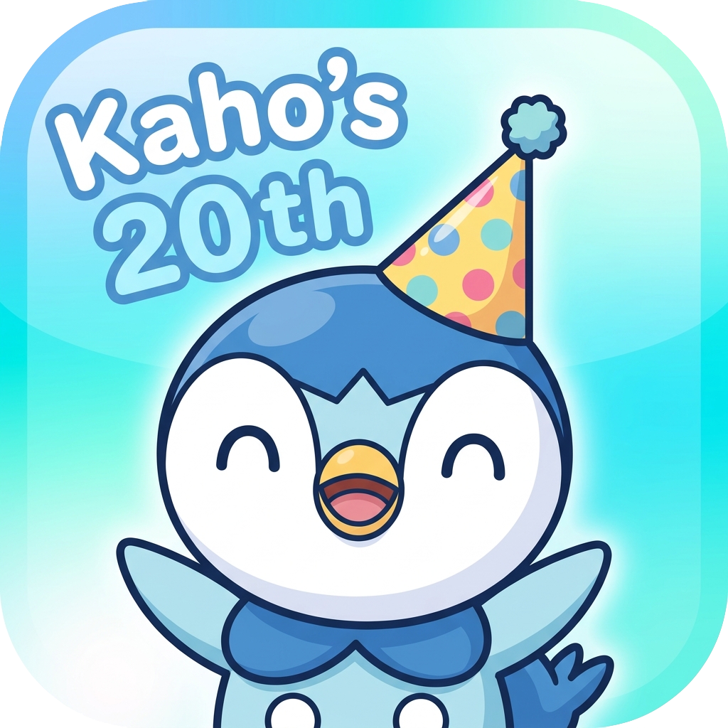 Kaho's 20th Birthday Piplup